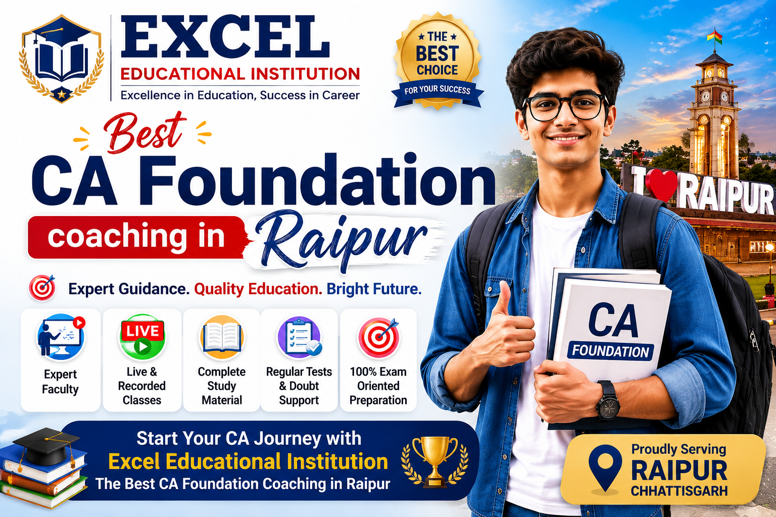 Best CA Foundation Coaching In Raipur